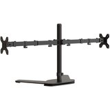  Dvostruki nosač za monitor crni čelični VESA 75/100 mm Slike
