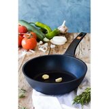  Tava za sautee BRA A271124 Ø 24 cm Crna Aluminij (1 kom.) | shoptok.hr