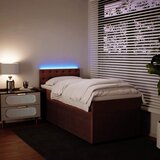Box spring krevet s madracem ružičasti 90x190 cm baršunasti | shoptok.hr