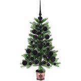  Božićno drvce s 150 LED svjetlima s stalakom Zelena 65 cm PE | Eponuda.com