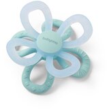 BabyOno Silicone Teether Flower grizalo Blue 1 kos | Shoptok.si