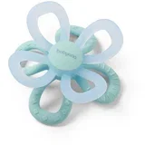 Silicone Teether Flower grizalo Blue 1 kos