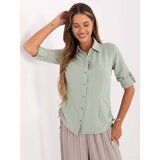 RUE PARIS Shirt-328-KS-4054.87-pistachio | Shoptok.si