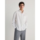 Reserved srajca boxy fit - bela | Shoptok.si