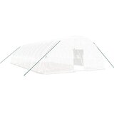  Plastenik s čeličnim okvirom bijeli 72 m² 12 x 6 x 2,85 m | shoptok.hr