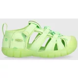 Keen Otroški sandali SEACAMP II CNX zelena barva