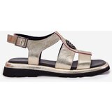ARTIKER Leather Women's Sandals Patent With Decorative Detail 56C0691 Black | Shoptok.si