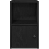  Regal za knjige crni hrasta 31x24x52 cm od konstruiranog drva | shoptok.hr