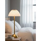Sinsay LED noćna lampa s rebrastim sjenilom i zlatnom bazom | shoptok.hr