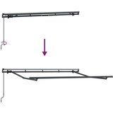  Okvir tende Antracit 3 x 2 m Metal | shoptok.hr
