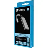 USB-C Dock HDMI + 2xUSB-A + 2xUSB-C + PD 100W dok stanicu