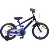  Otroško Kolo 16 Palcev za 4-6 let Modro črno - - modra - 12.2 - 112,5 x 51 x 75 cm - 2025- | Shoptok.si