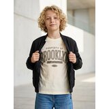 Sinsay Pamučna majica s natpisom | shoptok.hr