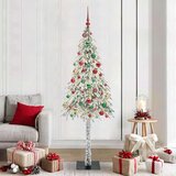 vidaXL Božično drevo med 300 LED z stojalom Bela 180 cm PE in jeklo | Shoptok.si