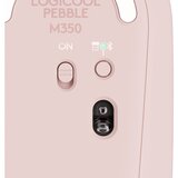 Logitech Miška Pebble M350, brezžična, roza | Shoptok.si