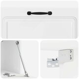 TV ormar za zid Zidne Bijela visokog sjaja 98 x 31 x 30 cm | shoptok.hr