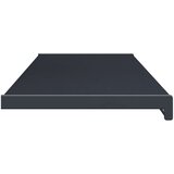  Prozorska klupčica Antracit s drvenim uzorkom 140 x 30 x 4,5 cm | shoptok.hr