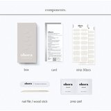 OHORA Gel Nail Sticker N Cream Cotton nalepke za nohte odtenek NB-076 1 kos | Shoptok.si