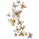 Mauro Ferretti Zidni ukras Butterflies Oro/Rosa C | shoptok.hr