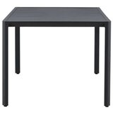 Venture Home Giardini pravokutni vrtni blagovaonski stol 200 &amp;times; 90 cm, crni Slike