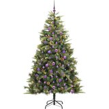  Umjetno Drvo za Božić s Šišarkama Zelena 210 cm | shoptok.hr