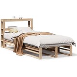vidaXL Okvir kreveta bez madraca 100x200 cm konstruirano drvo | shoptok.hr