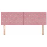  Uzglavlje Ružičasta 160 cm Baršun - Ružičasta 160 cm Nizak uzglavlju | shoptok.hr