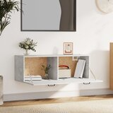  Zidni ormarić boja betona 100x36,5x35 cm od konstruiranog drva | shoptok.hr