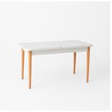 Hanah home trpezarijski set lina, crno-beli | Eponuda.com