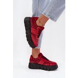 VINCEZA Suede Insulated Women's Sneakers On a Thick Platform | shoptok.hr