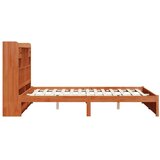  Knjigarna Postelja Okvir 2 pcs Voskast rjav 200 x 160 cm, (5000121323) | Shoptok.si