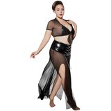 JSY 065 - črn babydoll komplet (XL-2XL) | Shoptok.si