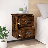  Zidni noćni ormarići 2 kom boja dimljenog hrasta 41 5x36x53 cm | shoptok.hr