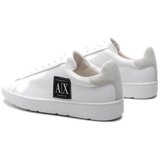 Emporio Armani Nizke superge AX Bela | Shoptok.si