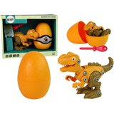 Dinosaur Tyrannosaurus Rex set with Egg DIY Screwdriver Orange | Shoptok.si