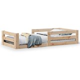 Maison Chic Posteljni okvir - Enojna postelja - Postelja za odrasle brez vzmetnice 100x200 cm trdna borovina-J6549, (21771365) | Shoptok.si