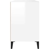 Ormarić Omarica za čevlje visok sijaj bela 102x36x60 cm inženirski les, (20709890) | Shoptok.si