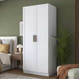 Hanah home BA297 ormar 90 × 210 × 57,5 cm, bela Cene