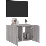  Zidni TV ormarić s LED svjetlima boja hrasta 60x35x41 cm | shoptok.hr