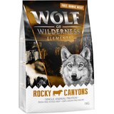 Wolf of Wilderness Povoljno! 1 kg - Rocky Canyons - govedina iz slobodnog uzgoja (monoprotein) | shoptok.hr