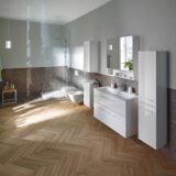 Geberit 501.240.00.1 Selnova Square 80 x 50 cm umivalnik z omarico | Shoptok.si