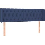  Uzglavlje s ušima plavo 147x16x78/88 cm od tkanine | Eponuda.ba
