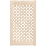  Vrata za ormarić rešetkasti dizajn 2 kom 39,5x69 cm borovina | shoptok.hr
