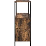  Kupaonski ormarić s policama dimljeni hrast 76,5x35x95 cm | shoptok.hr