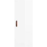  Visoka komoda sjajna bijela 34,5x34x180 cm konstruirano drvo | shoptok.hr