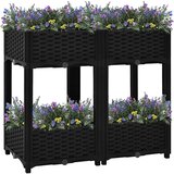  Povišena gredica 80 x 40 x 71 cm od polipropilena | shoptok.hr