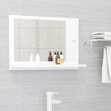 vidaXL Kupaonsko ogledalo bijelo 60 x 10,5 x 37 cm od iverice Cijene