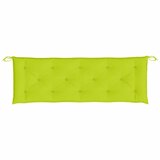  Jastuk za vrtnu klupu jarkozeleni 150x50x7 cm od tkanine Oxford | shoptok.hr