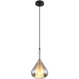 Globo 15542 - Luster na sajli GEEKY 1xE27/60W/230V prečnik 20 cm crna | Eponuda.com