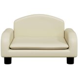  Dječja fotelja krem boja 50x40x30 cm umjetna koža | shoptok.hr